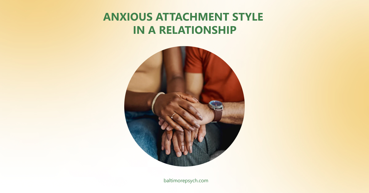 Anxious Attachment Style Illustration